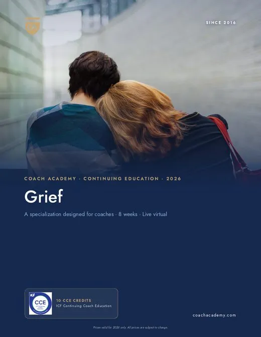 Grief program overview cover