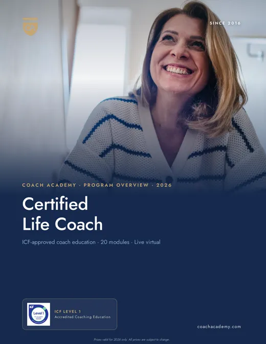 Certified Life Coach program overview cover