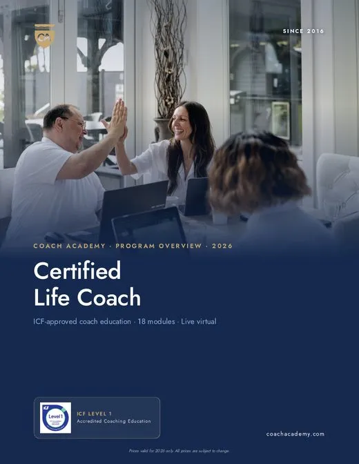 Certified Life Coach program overview cover