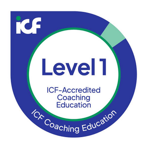 ICF Level 1 Accredited Coaching Education badge