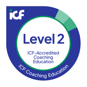 ICF Level 2 Accredited Coaching Education badge